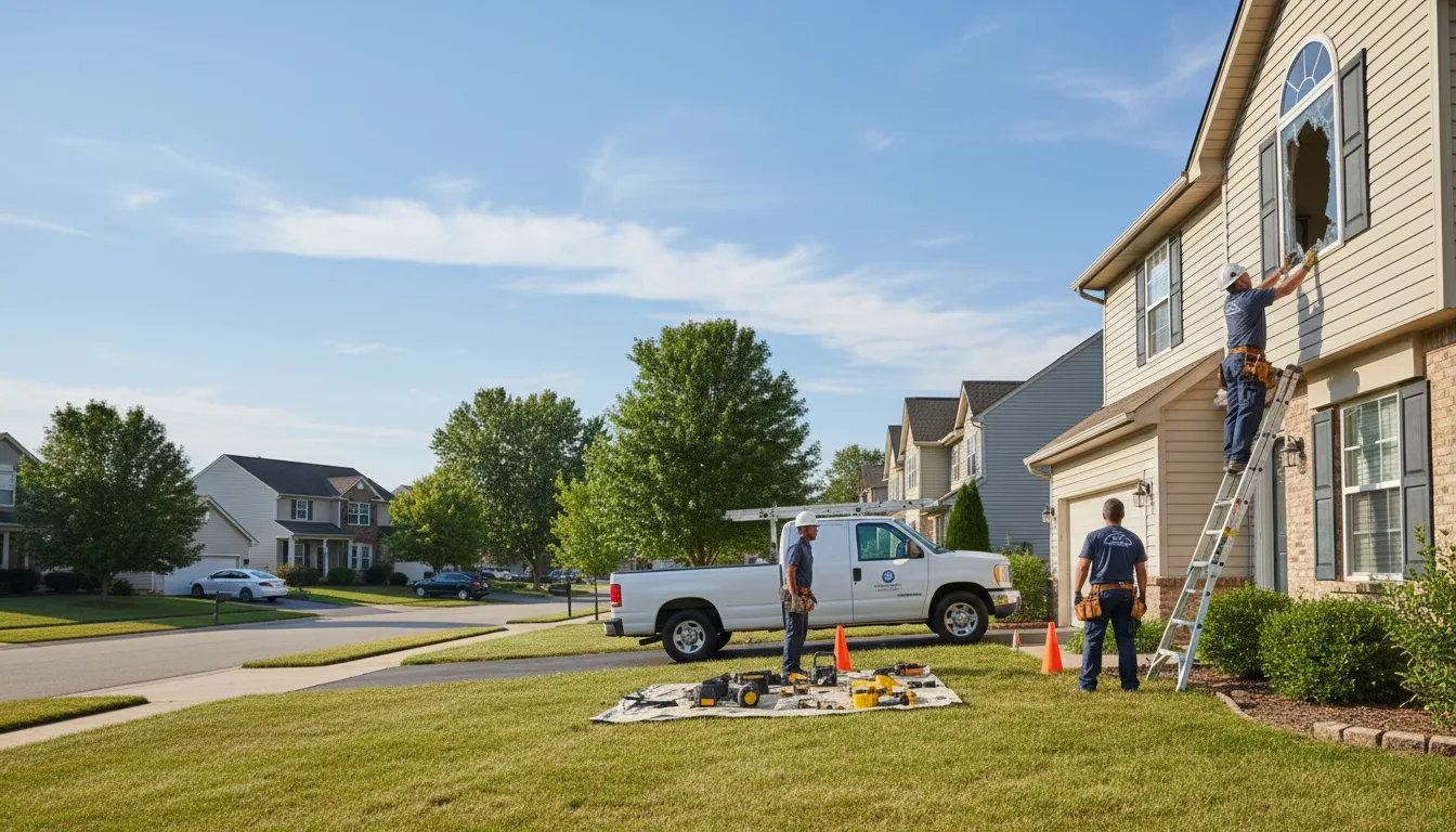Expert window installer providing residential service in Bernice, LA